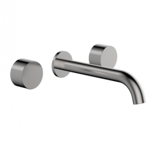 Tana Brushed Nickel Basin / Bath Tap Set